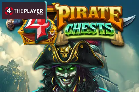 4 Pirate Chests
